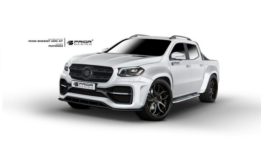 Mercedes-Benz X-Class PD500 WideBody Aero Kit by Prior Design (Br.470) '2017